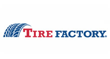 The tire factory logo on a white background.